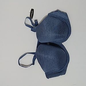 Adore Me Blue Bra